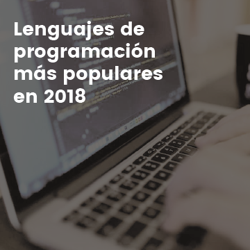 Lenguajes de programación más populares en el 2018